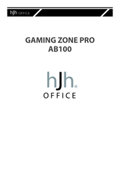 hjh OFFICE GAMING ZONE PRO AB100 Instructions De Montage