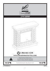 Twin-Star International Bell'O ClassicFlame 23WM8909 Mode D'emploi