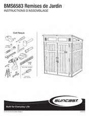 Suncast BMS6583 Instructions D'assemblage