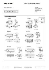 LIGMAN KWH 8 KWH-50012 Manuel D'installation