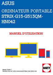 Asus STRIX-G15-G513QM-HN042 Manuel D'utilisation