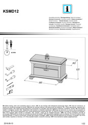 Forte KSMD12 Fiche Technique Et Notice De Montage