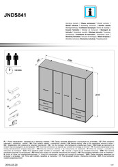 Forte JNDS841 Notice De Montage