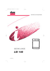 FAURE LSI 148 Manuel D'utilisation