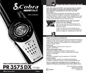 Cobra microTALK PR 3575 DX Guide D'utilisation