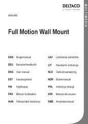Nordic Deltaco ARM-460 Manuel D'utilisation