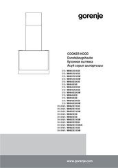 Gorenje S10/WHI643E6B Instructions D'installation