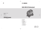 Bosch GAS 400 A Professional Notice Originale