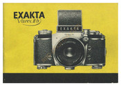 Exakta Varex II b Manuel D'instructions