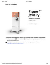 3D Systems Systems Figure 4 Jewelry Guide De L'utilisateur