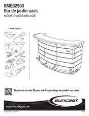 Suncast Oasis BMEB2500 Mode D'assemblage