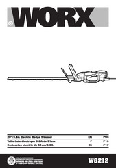 Worx WG212 Mode D'emploi