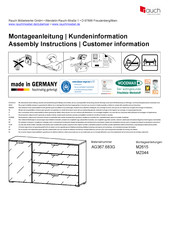 Rauch Artemis AG367.683G Instructions De Montage