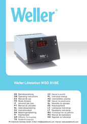 Weller WSD 81iSE Mode D'emploi