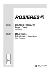 Rosieres BRBS 172 T Guide D'utilisation