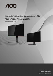 AOC C32G1 Manuel D'utilisation