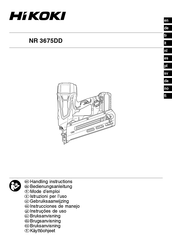 HIKOKI NR 3675DD Mode D'emploi