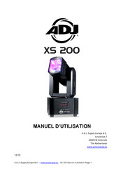 ADJ XS 200 Manuel D'utilisation