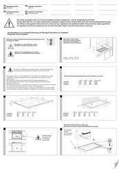 ETNA KIF880DS/E01 Instructions D'installation