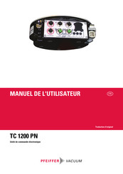 Pfeiffer Vacuum TC 1200 PN Manuel De L'utilisateur