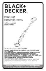 Black & Decker BDH1765SM Manuel D'instructions