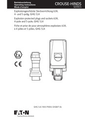 Eaton CROUSE-HINGS GHG 514 Mode D'emploi