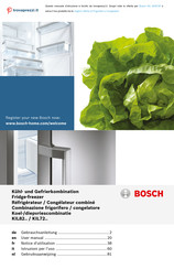 Bosch KIL82AF30 Notice D'utilisation