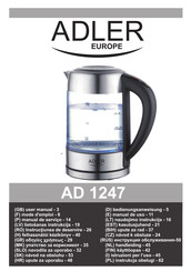 Adler europe AD 1247 Mode D'emploi