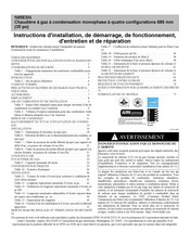 Carrier N95ESN Instructions D'installation, De Démarrage, De Fonctionnement, D'entretien Et De Réparation