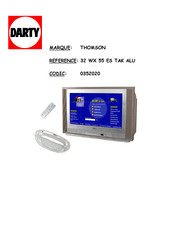 THOMSON 32WX55ES Manuel D'utilisation