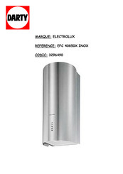 Electrolux EFC 40850X Manuel D'utilisation