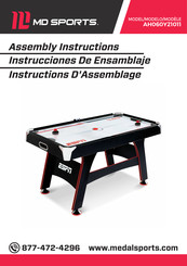 MD SPORTS AH060Y21011 Instructions D'assemblage