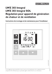 Stiebel Eltron LWZ 303 Integral Instructions De Montage Et De Maintenance