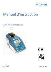 VWR Avantor 635-0845 Manuel D'utilisation