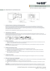 HMF 46126-05 Manuel D'utilisation
