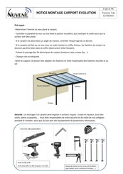 Nuvene EVOLUTION Notice De Montage