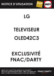 Lg OLED42C3 Guide De L'utilisateur