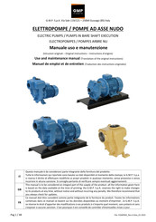 GMP B4ZRM-A Manuel D'emploi Et D'entretien