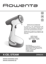 Rowenta X-CEL STEAM DR80 Série Instructions D'utilisation