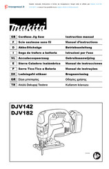 Makita DJV182Y1J Manuel D'instructions