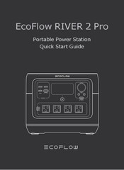 EcoFlow RIVER 2 Pro Guide De Démarrage Rapide