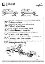 Jaeger 21260518J Instructions De Montage