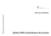 thomann STAIRVILLE LED Power & DMX Bar Notice D'utilisation