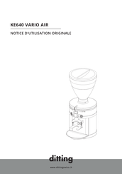 DITTING KE640 VARIO Notice D'utilisation