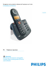 Philips XL3552B/38 Mode D'emploi