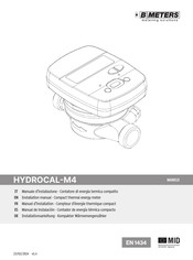 B METERS HYDROCAL-M4 Manuel D'installation