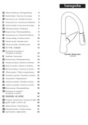 Hansgrohe Talis M51 160 2jet sBox 73850 Série Mode D'emploi / Instructions De Montage