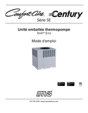 Mars Comfort-Aire Century RHPS1A Serie Mode D'emploi