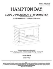 HAMPTON BAY FHPS80007 Guide D'utilisation Et D'entretien