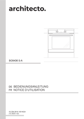 architecto. BO9436 S-A Notice D'utilisation